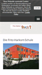 Mobile Screenshot of fritz-harkort-schule.de